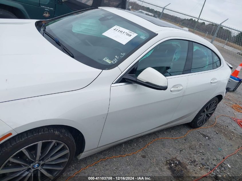 2021 BMW 228I Sdrive VIN: WBA53AK02M7J33272 Lot: 41103708