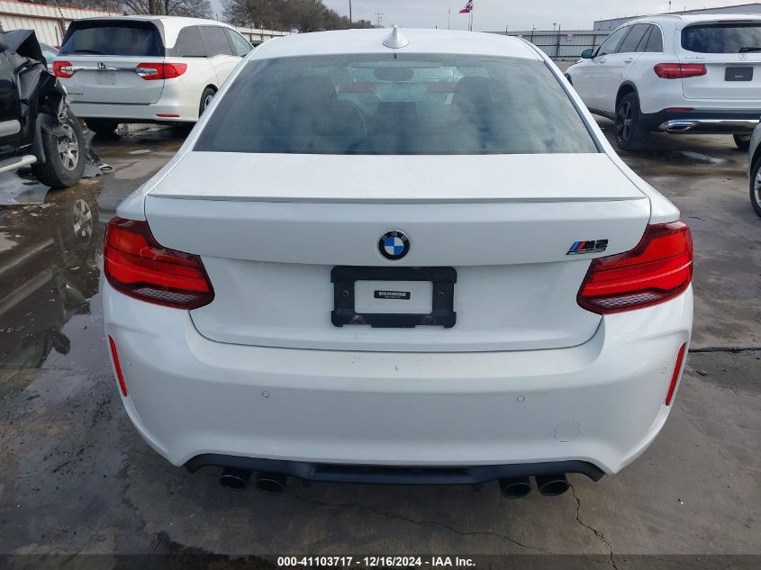 2020 BMW M2 Competition VIN: WBS2U7C02L7F31256 Lot: 41103717