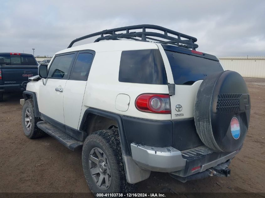 2014 Toyota Fj Cruiser VIN: JTEZU4BF0EK013939 Lot: 41103738