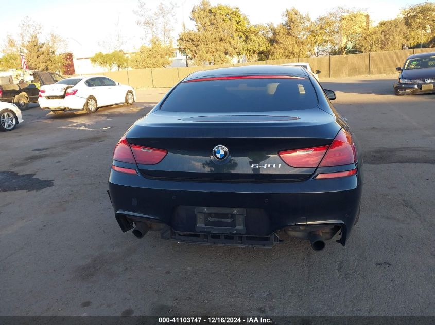 2015 BMW 640 VIN: WBA6A0C54FD318863 Lot: 41103747