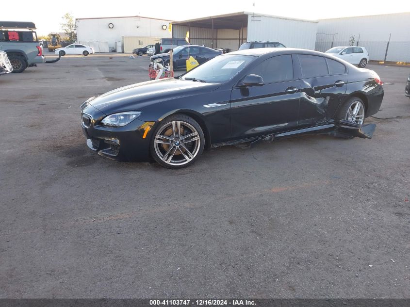 2015 BMW 640 VIN: WBA6A0C54FD318863 Lot: 41103747