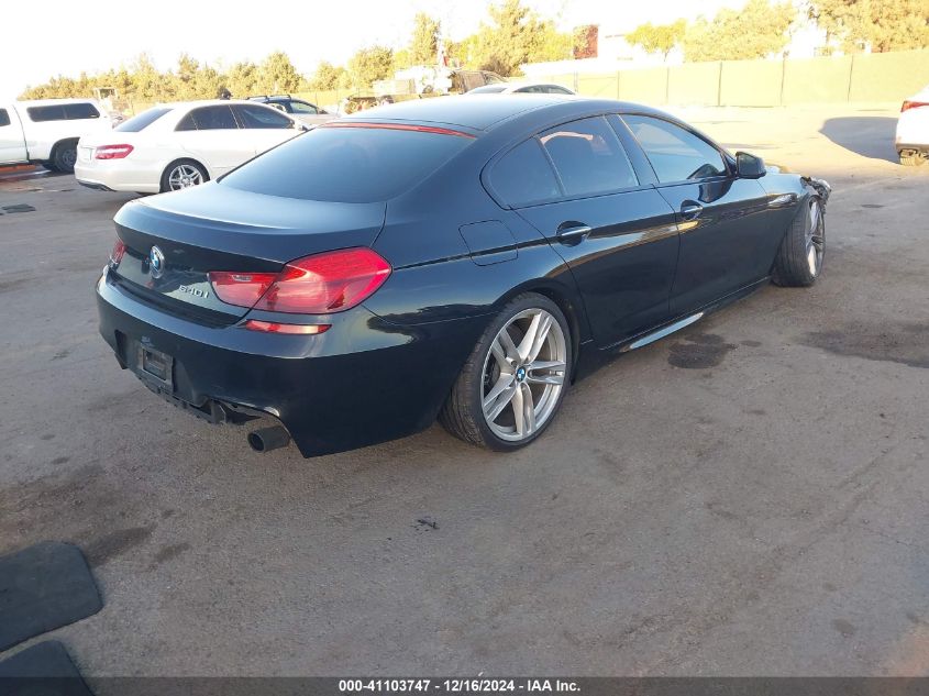 2015 BMW 640 VIN: WBA6A0C54FD318863 Lot: 41103747