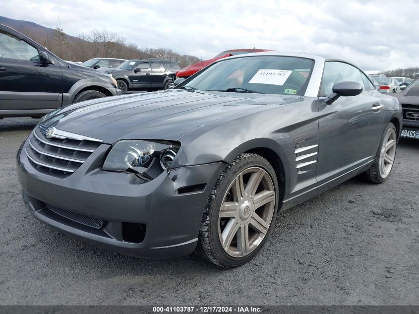 2004 Chrysler Crossfire VIN: 1C3AN69L24X022198 Lot: 41103787