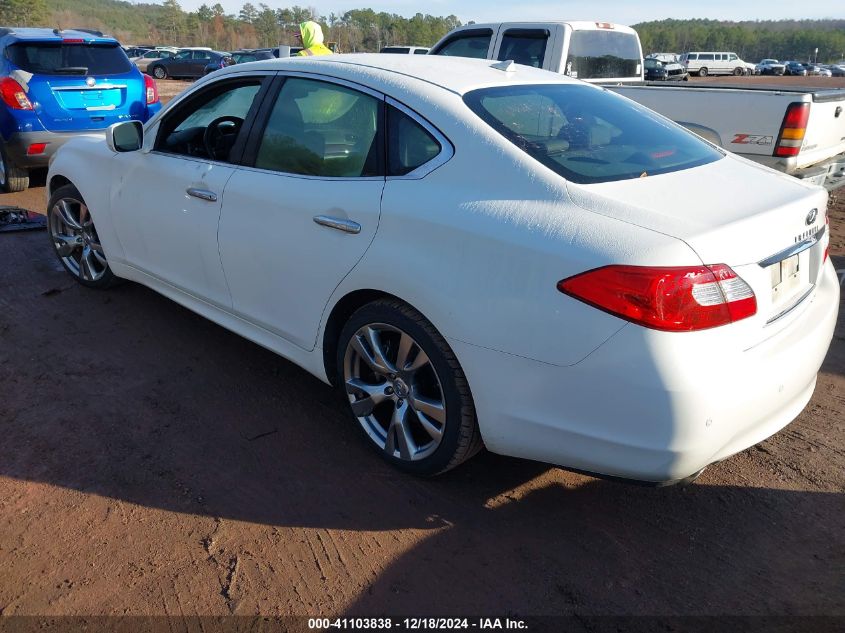 2013 Infiniti M37 VIN: JN1BY1AP5DM513796 Lot: 41103838