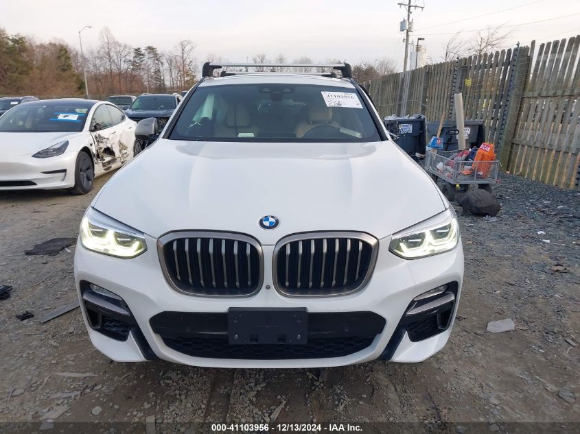 2019 BMW X4 M40I VIN: 5UXUJ5C52KLJ64109 Lot: 41103956