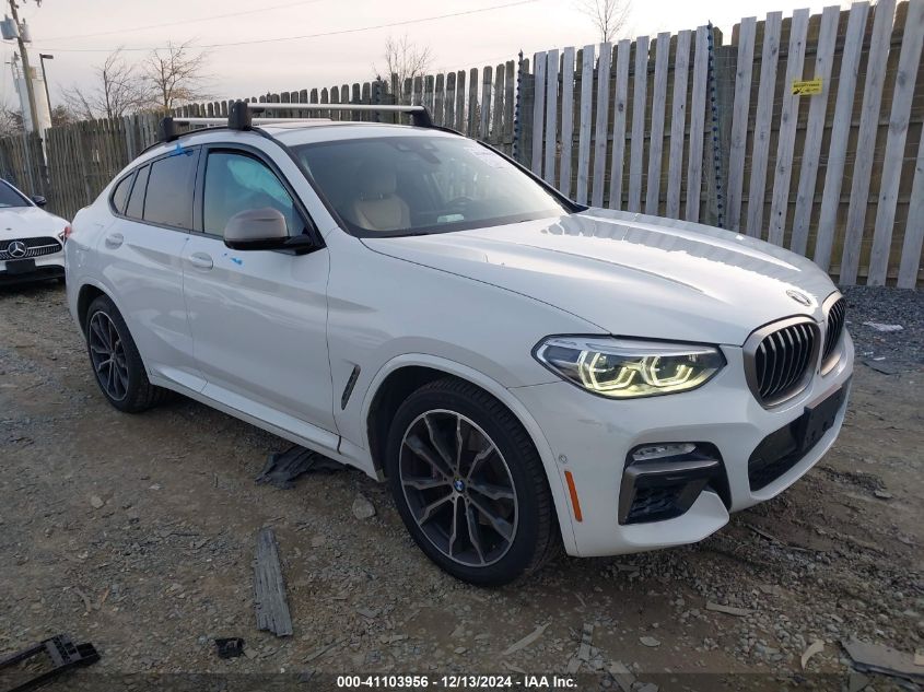 2019 BMW X4 M40I VIN: 5UXUJ5C52KLJ64109 Lot: 41103956