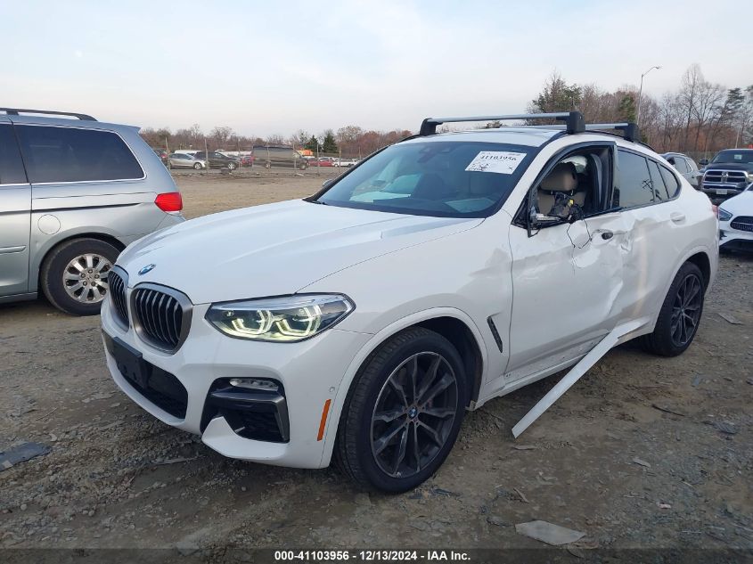 2019 BMW X4 M40I VIN: 5UXUJ5C52KLJ64109 Lot: 41103956