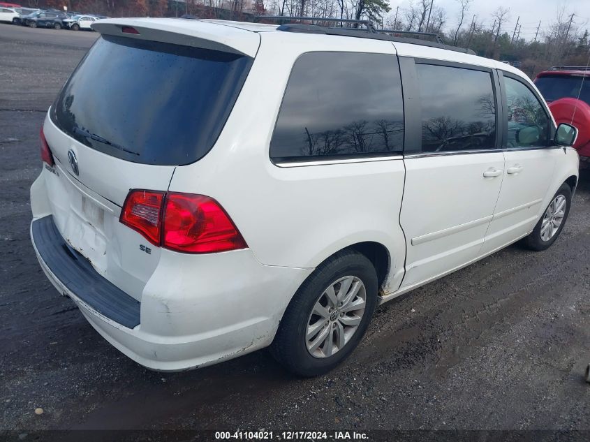 2012 Volkswagen Routan Se VIN: 2C4RVABGXCR391726 Lot: 41104021