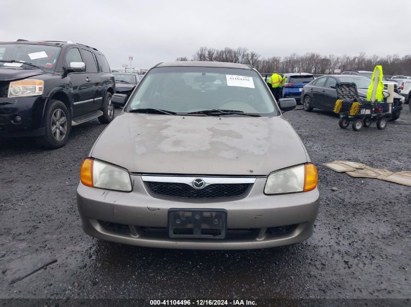 2000 Mazda Protege Dx/Lx VIN: JM1BJ2222Y0201958 Lot: 41104496