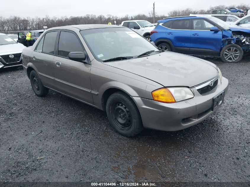 2000 Mazda Protege Dx/Lx VIN: JM1BJ2222Y0201958 Lot: 41104496