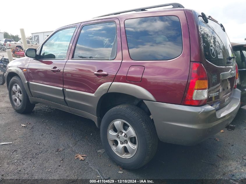 2003 Mazda Tribute Es V6 VIN: 4F2CZ06153KM56524 Lot: 41104529