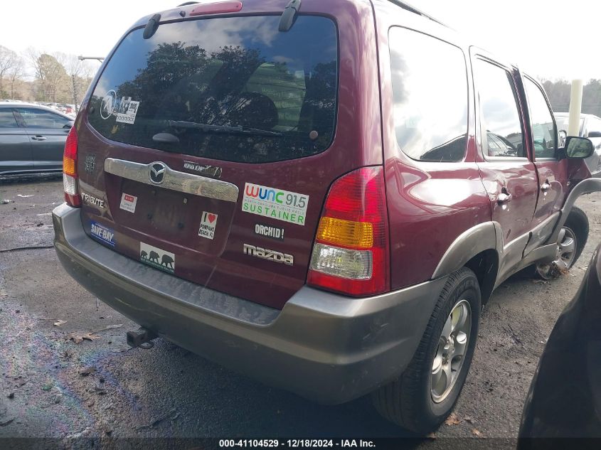 2003 Mazda Tribute Es V6 VIN: 4F2CZ06153KM56524 Lot: 41104529