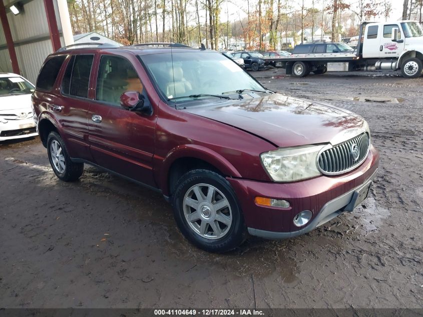 2006 Buick Rainier Cxl VIN: 5GADT13S362243702 Lot: 41104649