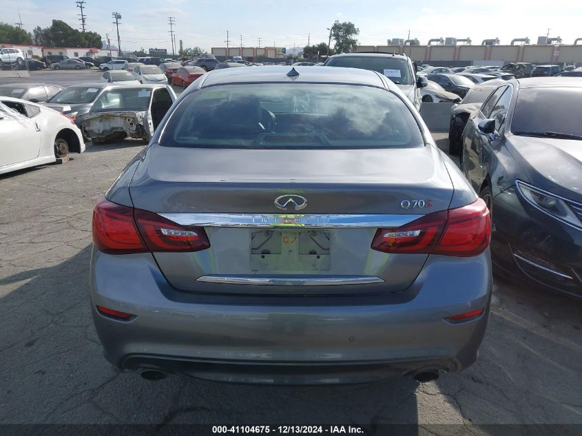 2015 Infiniti Q70 3.7 VIN: JN1BY1AP7FM542381 Lot: 41104675