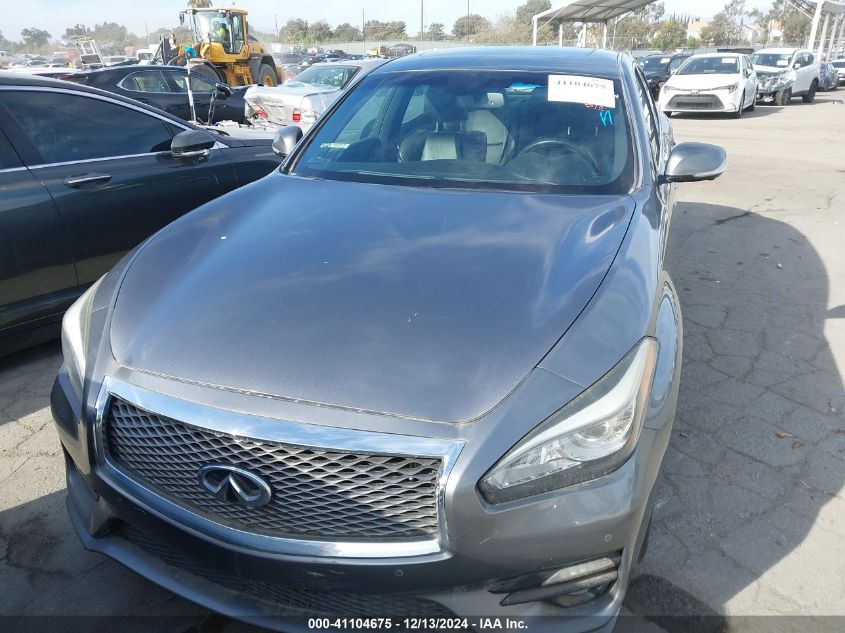 2015 Infiniti Q70 3.7 VIN: JN1BY1AP7FM542381 Lot: 41104675