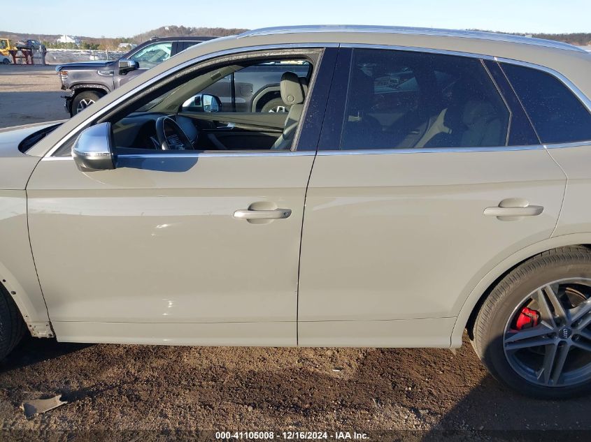 2019 Audi Sq5 3.0T Premium VIN: WA1B4AFY3K2002942 Lot: 41105008