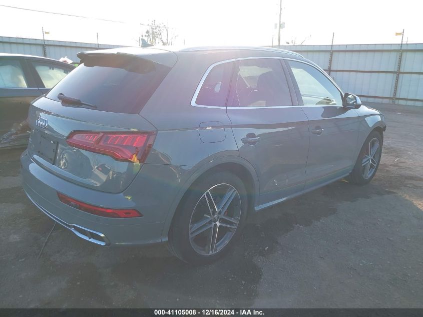 2019 Audi Sq5 3.0T Premium VIN: WA1B4AFY3K2002942 Lot: 41105008