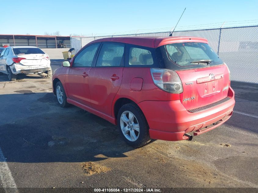 2005 Toyota Matrix Xr VIN: 2T1LR32E15C437452 Lot: 41105084