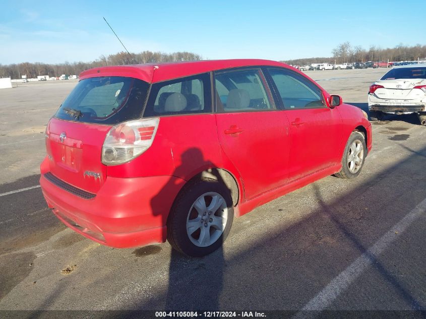 2005 Toyota Matrix Xr VIN: 2T1LR32E15C437452 Lot: 41105084