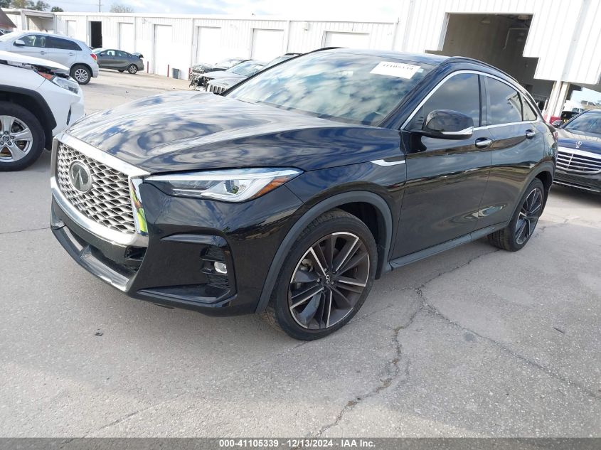 2022 Infiniti Qx55 Luxe Awd VIN: 3PCAJ5J38NF101299 Lot: 41105339