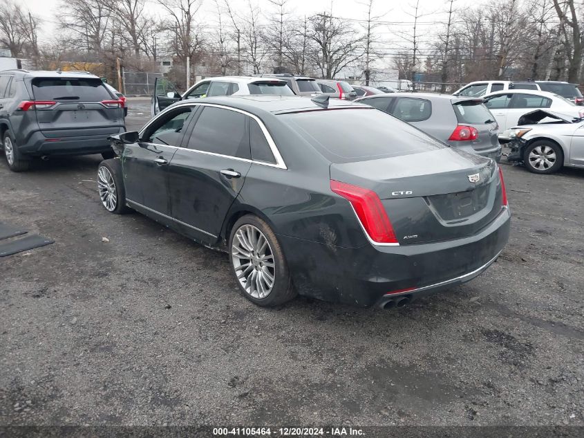 2016 Cadillac Ct6 Twin Turbo Premium Luxury VIN: 1G6KG5R66GU167087 Lot: 41105464