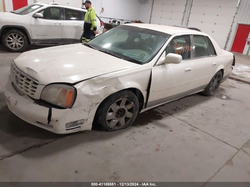 2002 Cadillac Deville Dts VIN: 1G6KF54982U302602 Lot: 41105551