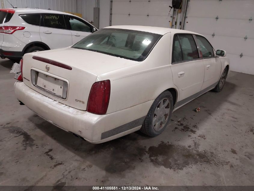 2002 Cadillac Deville Dts VIN: 1G6KF54982U302602 Lot: 41105551