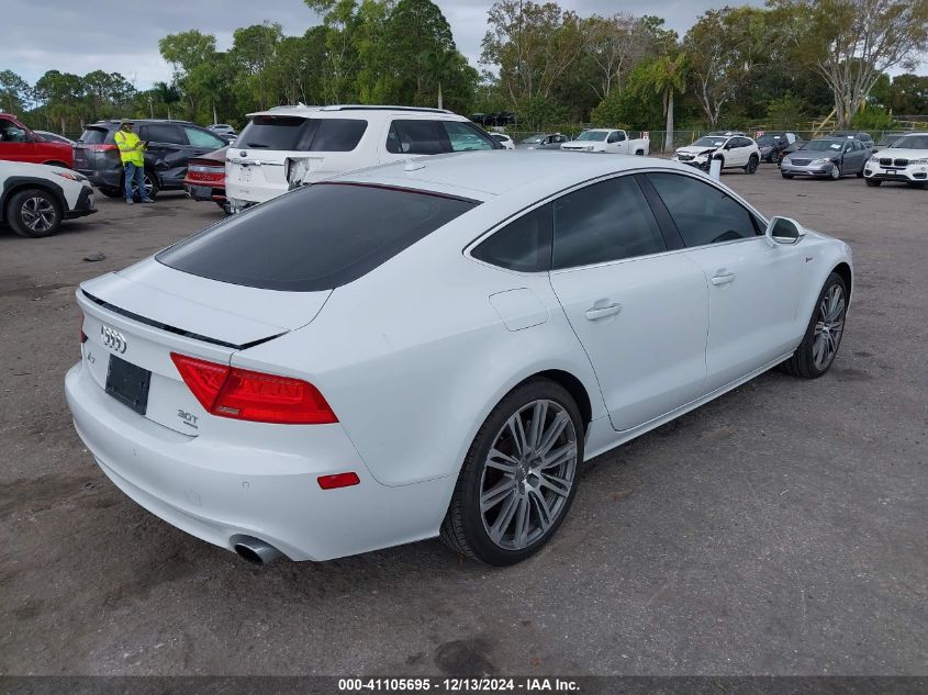 2014 Audi A7 3.0T Premium Plus VIN: WAUWGAFC1EN030242 Lot: 41105695