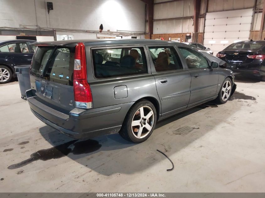 2005 Volvo V70 R VIN: YV1SJ527152511378 Lot: 41105748