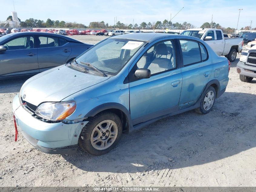 2000 Toyota Echo VIN: JTDBT1237Y0044828 Lot: 41105771