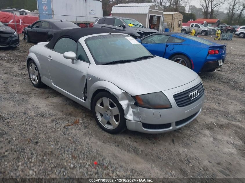 2002 Audi Tt 1.8L VIN: TRUUT28N621030756 Lot: 41105862