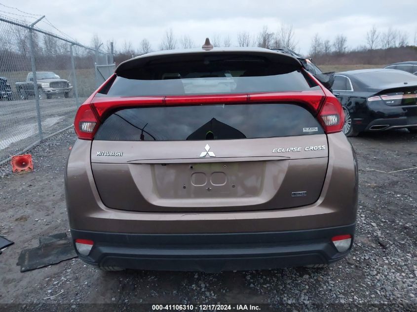 2019 Mitsubishi Eclipse Cross Le VIN: JA4AT4AA8KZ002369 Lot: 41106310