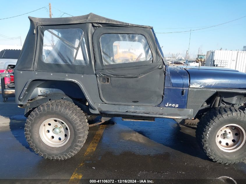 1994 Jeep Wrangler / Yj Se VIN: 1J4FY29S8RP444664 Lot: 41106372