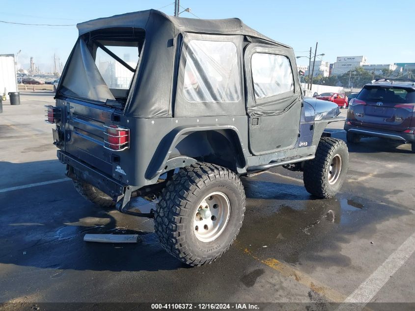 1994 Jeep Wrangler / Yj Se VIN: 1J4FY29S8RP444664 Lot: 41106372