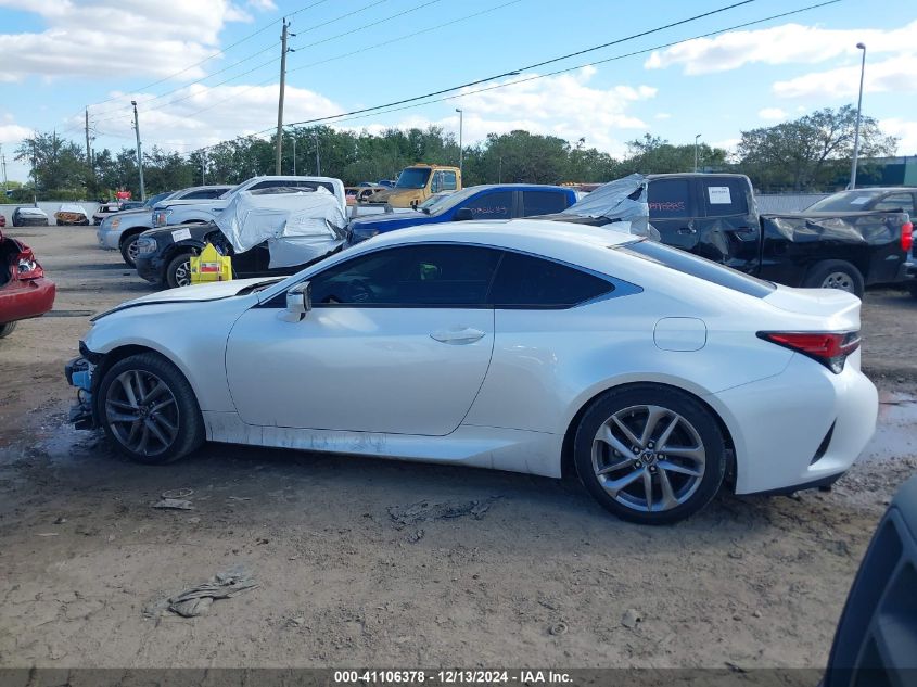 2019 Lexus Rc Rc 300 VIN: JTHHA5BC1K5009685 Lot: 41106378