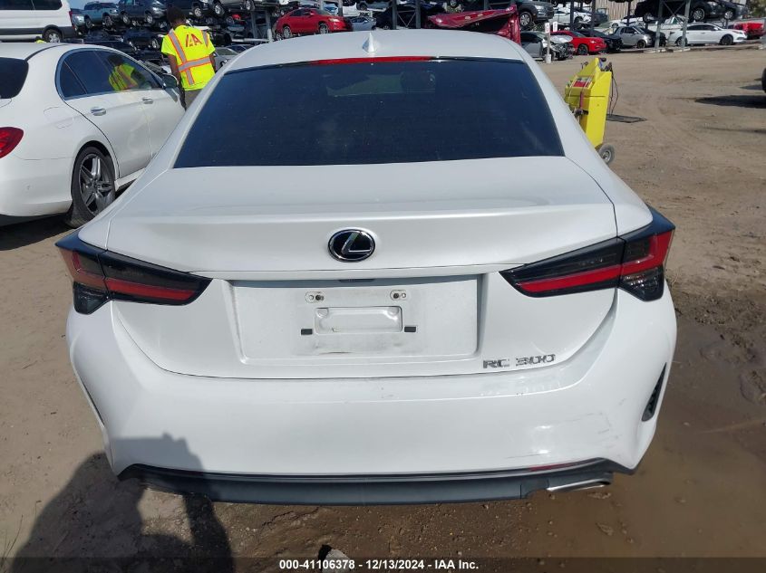 2019 Lexus Rc Rc 300 VIN: JTHHA5BC1K5009685 Lot: 41106378