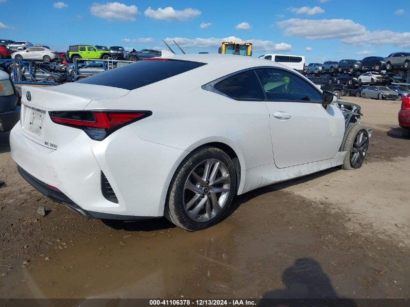 2019 Lexus Rc Rc 300 VIN: JTHHA5BC1K5009685 Lot: 41106378