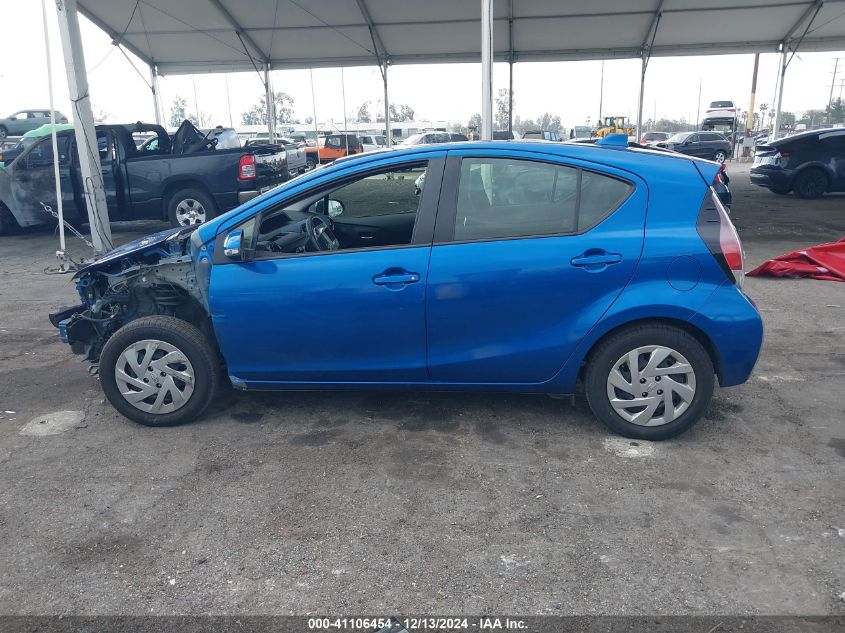 2015 Toyota Prius C Two VIN: JTDKDTB3XF1115102 Lot: 41106454