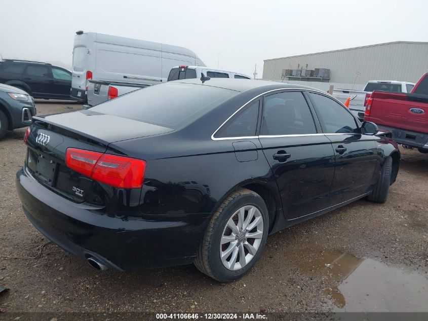 2012 Audi A6 3.0 Premium VIN: WAUFGAFC7CN075117 Lot: 41106646