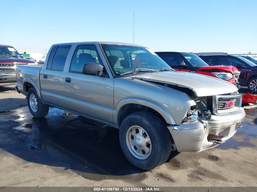 2002 GMC Sonoma Sls VIN: 1GTDT13W82K203269 Lot: 41106790