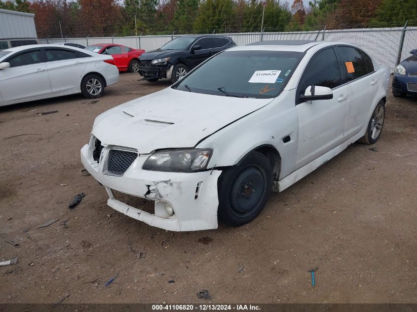 2009 Pontiac G8 VIN: 6G2ER57789L209162 Lot: 41106820