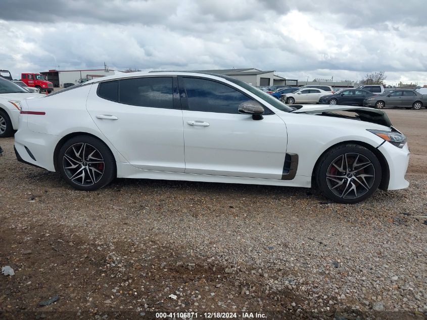 2022 Kia Stinger Gt-Line VIN: KNAE35LD8N6118811 Lot: 41106871