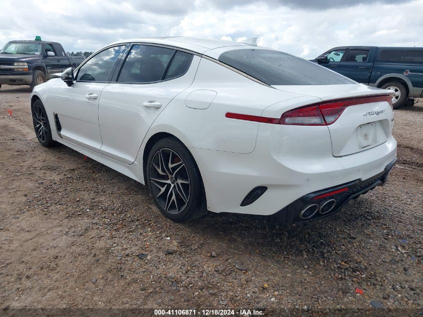 2022 Kia Stinger Gt-Line VIN: KNAE35LD8N6118811 Lot: 41106871