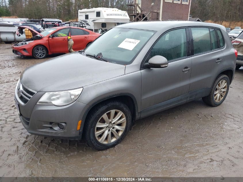 2010 Volkswagen Tiguan S VIN: WVGBV7AXXAW523826 Lot: 41106915