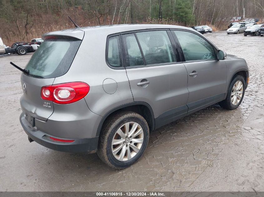 2010 Volkswagen Tiguan S VIN: WVGBV7AXXAW523826 Lot: 41106915