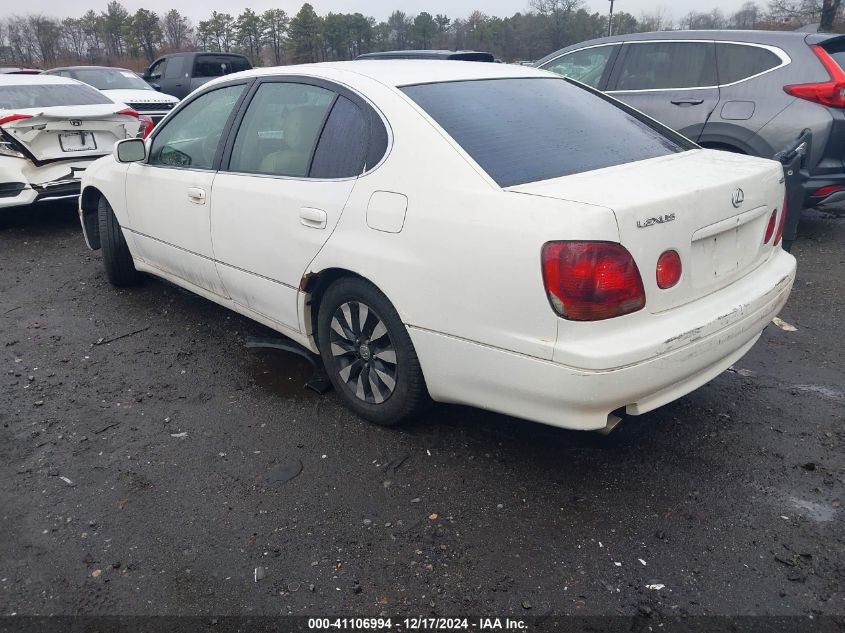 2000 Lexus Gs 300 VIN: JT8BD68S8Y0086240 Lot: 41106994