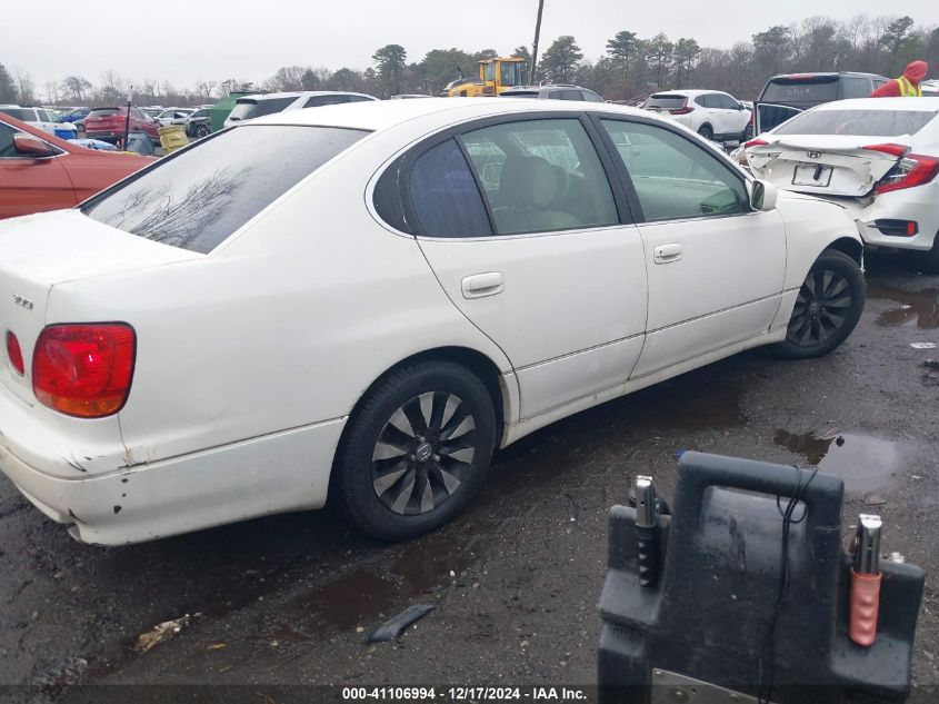 2000 Lexus Gs 300 VIN: JT8BD68S8Y0086240 Lot: 41106994