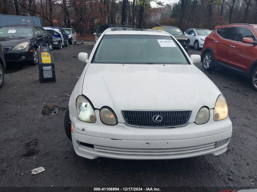 2000 Lexus Gs 300 VIN: JT8BD68S8Y0086240 Lot: 41106994