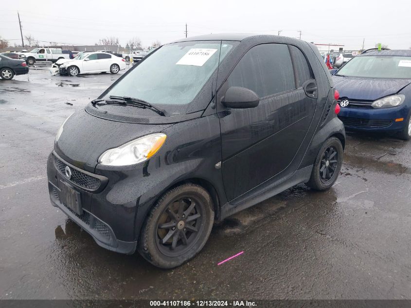 2013 Smart Fortwo Passion/Pure VIN: WMEEJ3BA8DK650247 Lot: 41107186