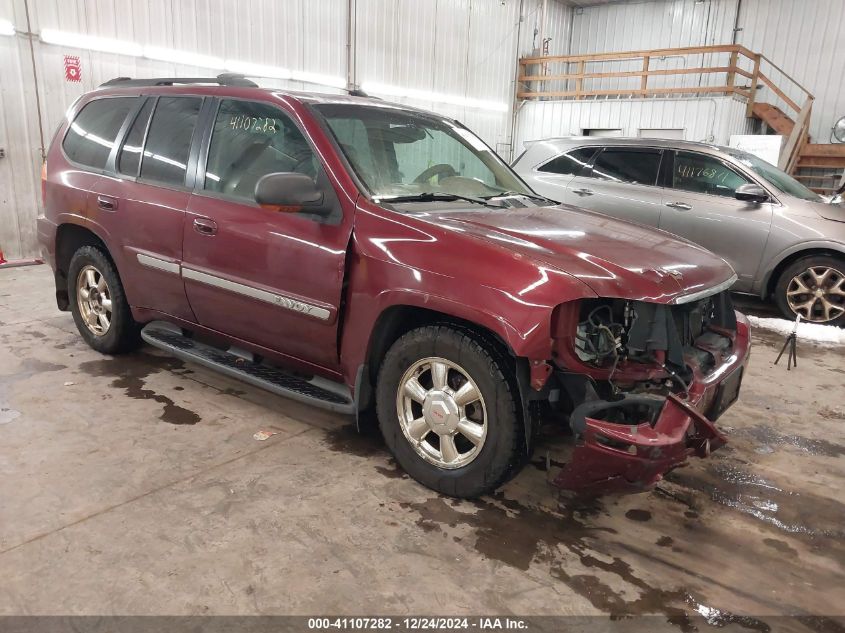 2002 GMC Envoy Slt VIN: 1GKDT13SX22448706 Lot: 41107282